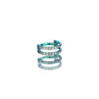 ETSY 4540677753 | IMAGE 7 | Titanium Double Row CZ Septum Clicker
