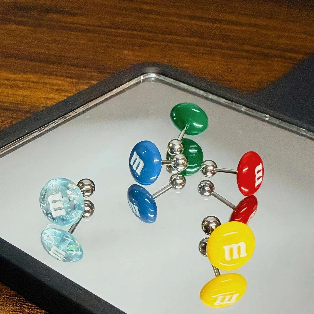 Candy M Titanium Barbell detail 5