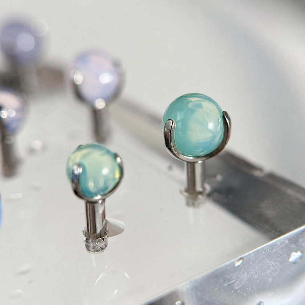 ETSY 4565834107 | IMAGE 6 | Pastel Opalite Titanium Barbell