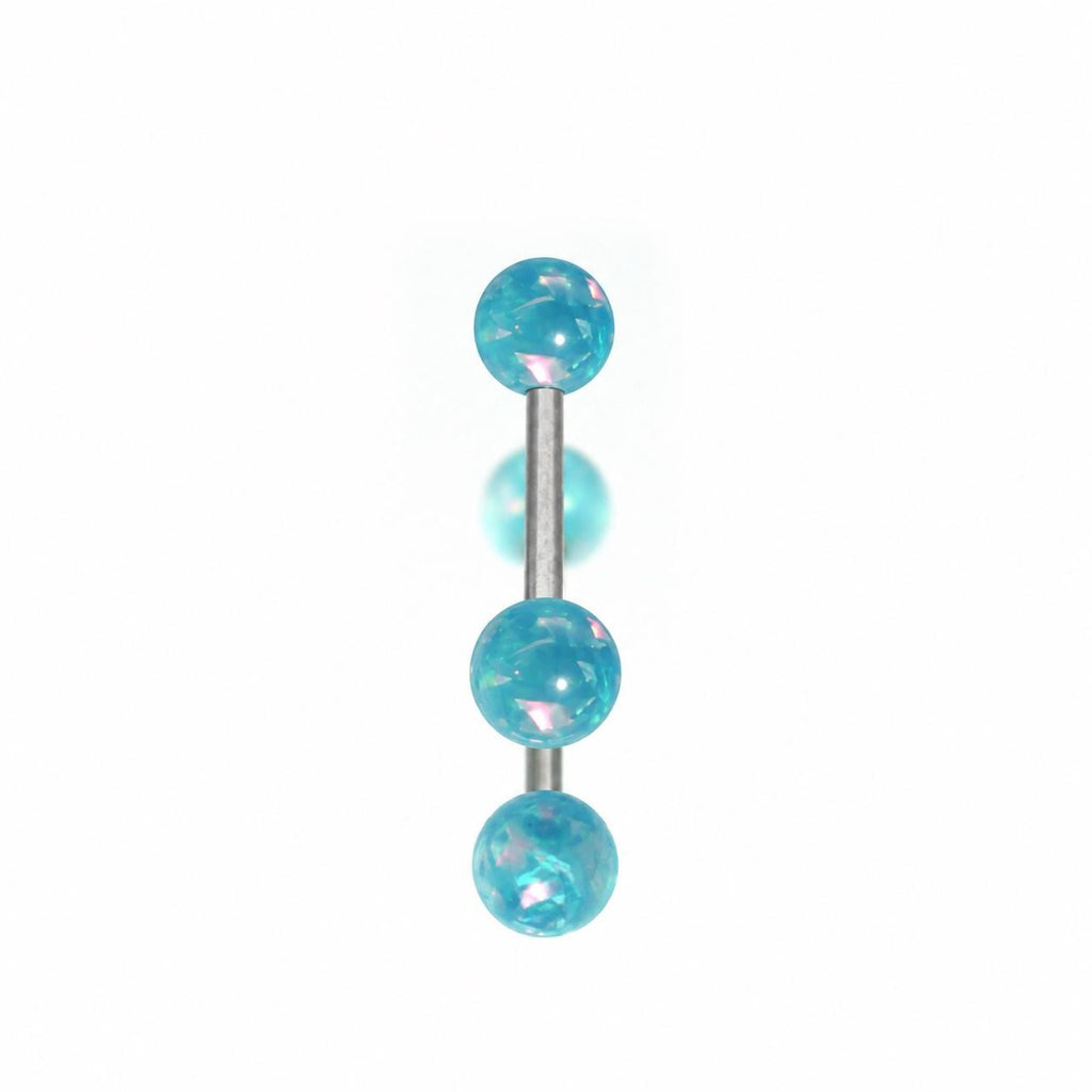 ETSY 4565845928 | IMAGE 12 | Glitter Resin Titanium Barbell