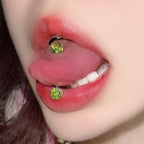 ETSY 4565845928 | IMAGE 3 | Glitter Resin Titanium Barbell