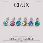 ETSY 4565848478 | IMAGE 1 | Mermaid Scale Titanium Barbell