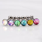 ETSY 4565848478 | IMAGE 9 | Mermaid Scale Titanium Barbell