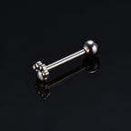 ETSY 4565860262 | IMAGE 6 | Paw & Bone Titanium Barbell