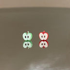 ETSY 4567131893 | IMAGE 6 | Apple Slice Titanium Barbell