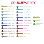 Round Opal F136 Titanium flat-back jewelry image 19