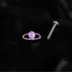 Saturn Opal F136 Titanium flat-back jewelry image 06
