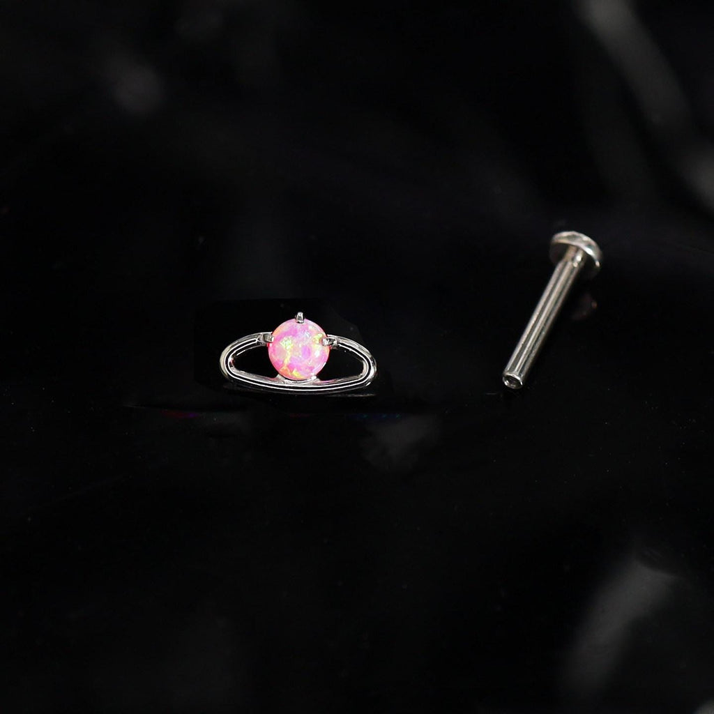 Saturn Opal F136 Titanium flat-back jewelry image 08