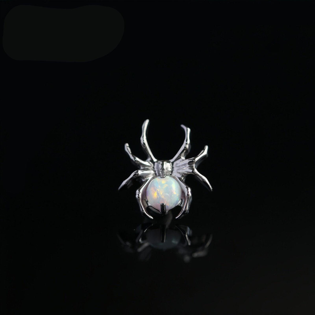 Opal Spider F136 Titanium flat-back jewelry image 06