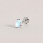 Moonstone Glow F136 Titanium flat-back jewelry image 06
