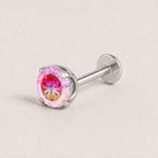 Spiderweb Crystal F136 Titanium flat-back jewelry image 10