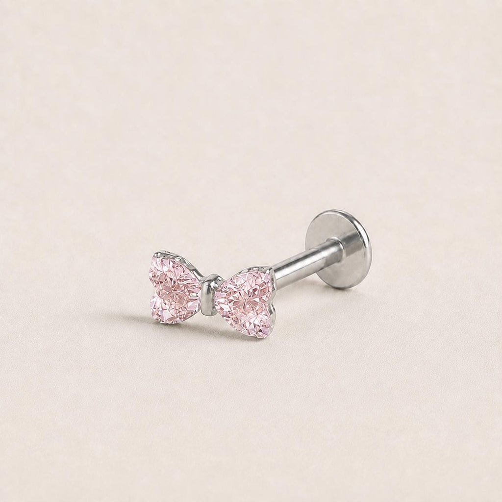 Petite Bow F136 Titanium flat-back jewelry image 08