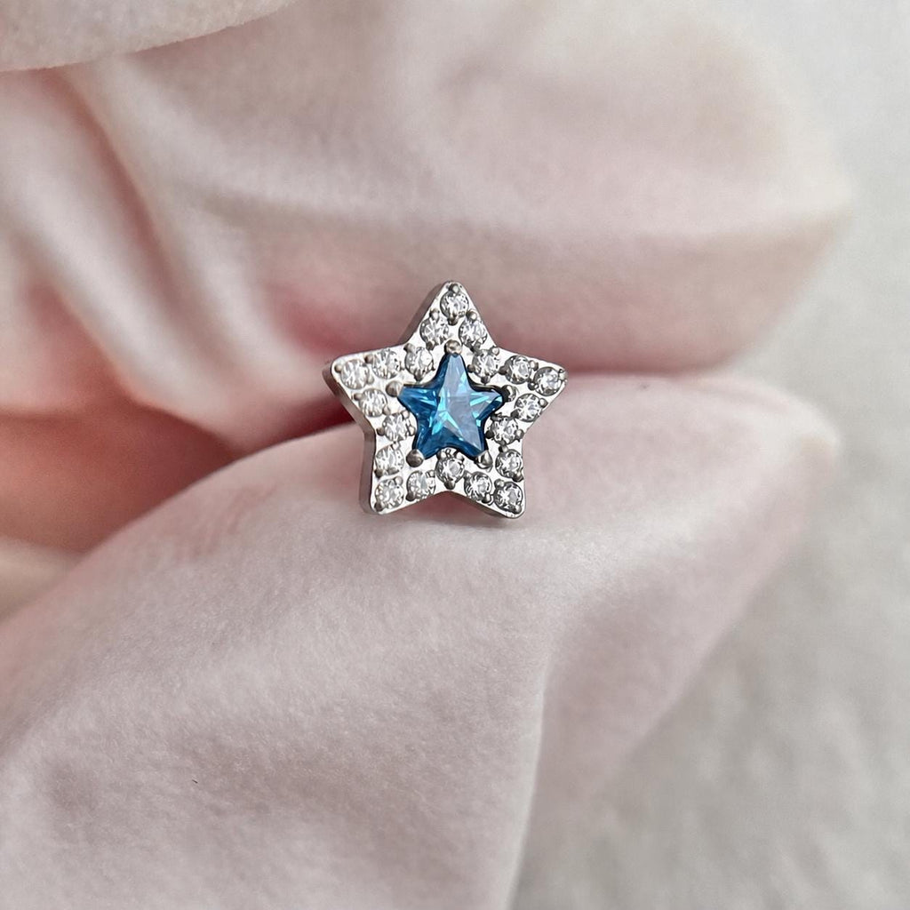 Pavé Star F136 Titanium flat-back jewelry image 05