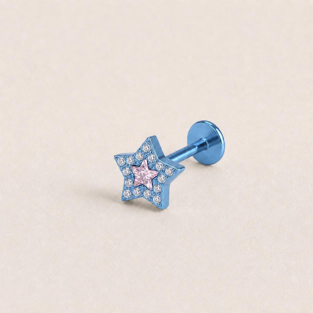 Pavé Star F136 Titanium flat-back jewelry image 09