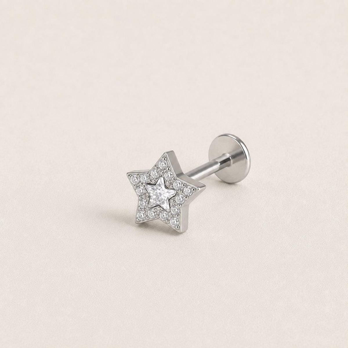 Pavé Star F136 Titanium flat-back jewelry image 10