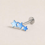 Triple Butterfly & Star F136 Titanium flat-back jewelry image 10