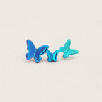 Triple Butterfly & Star F136 Titanium flat-back jewelry image 12