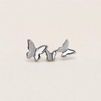 Triple Butterfly & Star F136 Titanium flat-back jewelry image 14