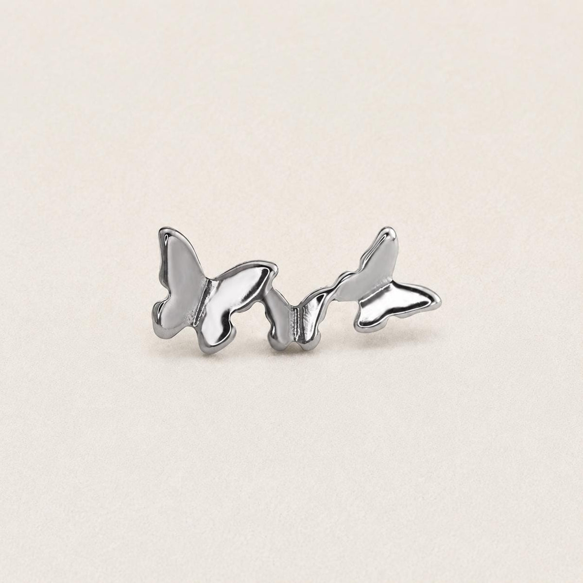 Triple Butterfly & Star F136 Titanium flat-back jewelry image 14