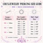 Triple Butterfly & Star F136 Titanium flat-back jewelry image 18