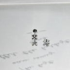 Gothic Cross F136 Titanium flat-back jewelry image 05