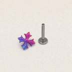 Gothic Cross F136 Titanium flat-back jewelry image 07