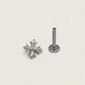 Gothic Cross F136 Titanium flat-back jewelry image 09