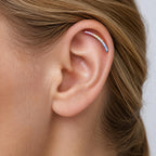 Curved Pavé F136 Titanium flat-back jewelry image 02