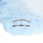 Curved Pavé F136 Titanium flat-back jewelry image 08