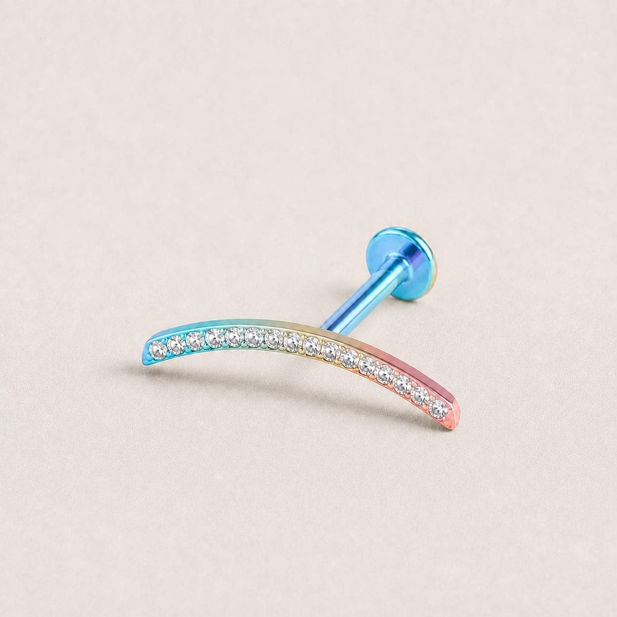 Curved Pavé F136 Titanium flat-back jewelry image 10