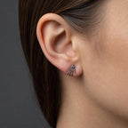 Skeleton Hand F136 Titanium flat-back jewelry image 02