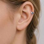 Melting Heart F136 Titanium flat-back jewelry image 02