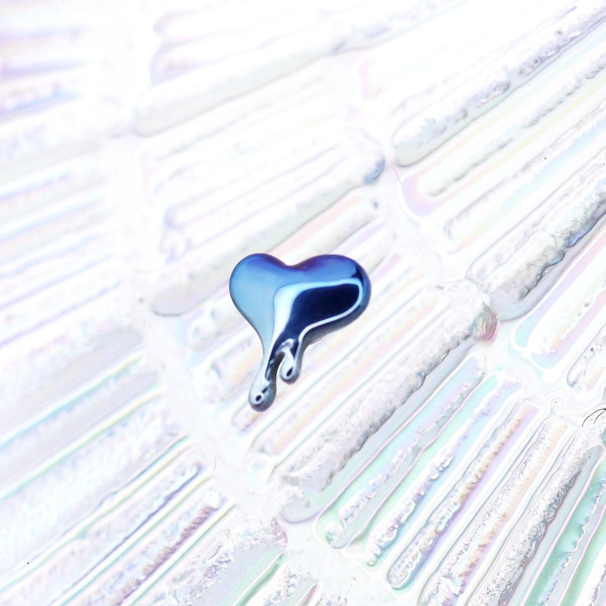 Melting Heart F136 Titanium flat-back jewelry image 07