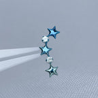 Triple Star F136 Titanium flat-back jewelry image 03