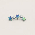 Triple Star F136 Titanium flat-back jewelry image 09