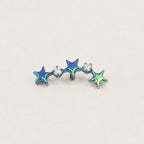Triple Star F136 Titanium flat-back jewelry image 09