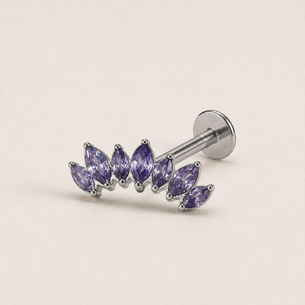 Seven Marquise F136 Titanium flat-back jewelry image 08