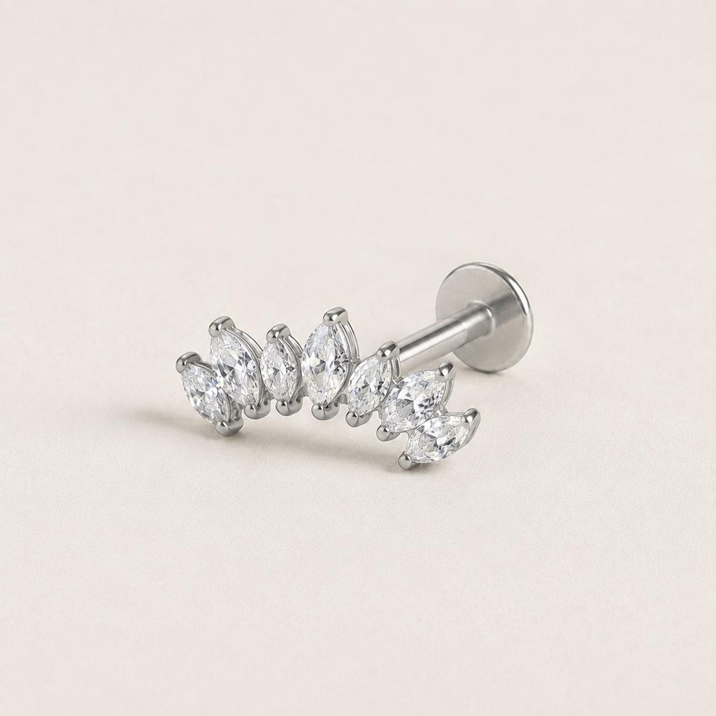 Seven Marquise F136 Titanium flat-back jewelry image 12