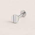 Screw Head F136 Titanium flat-back jewelry image 05