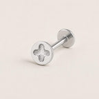 Screw Head F136 Titanium flat-back jewelry image 06
