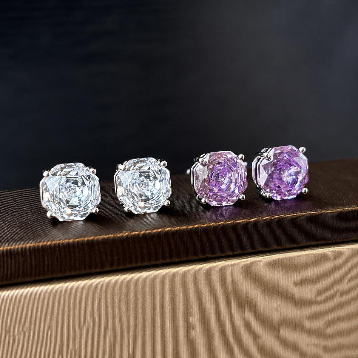 Rose-Cut Crystal F136 Titanium flat-back jewelry image 04