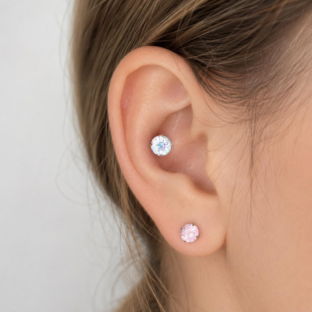 Starburst Crystal F136 Titanium flat-back jewelry image 04