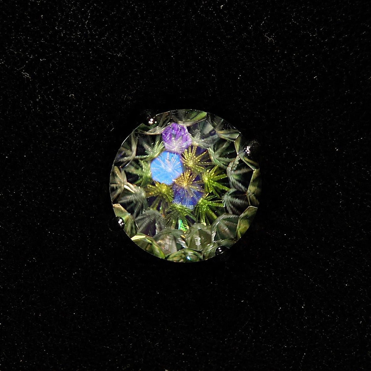 Starburst Crystal F136 Titanium flat-back jewelry image 07